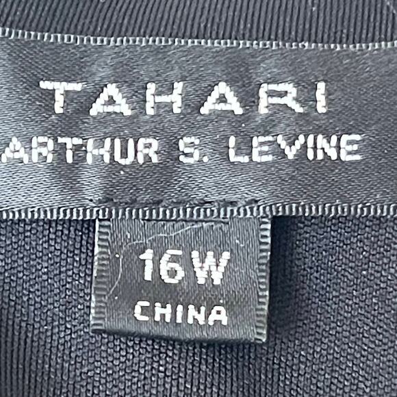 Tahari Plus Size 16W Sleeveless Floral Wrap Dress Ruffle Tiered Hem Bright Fun - Picture 10 of 11